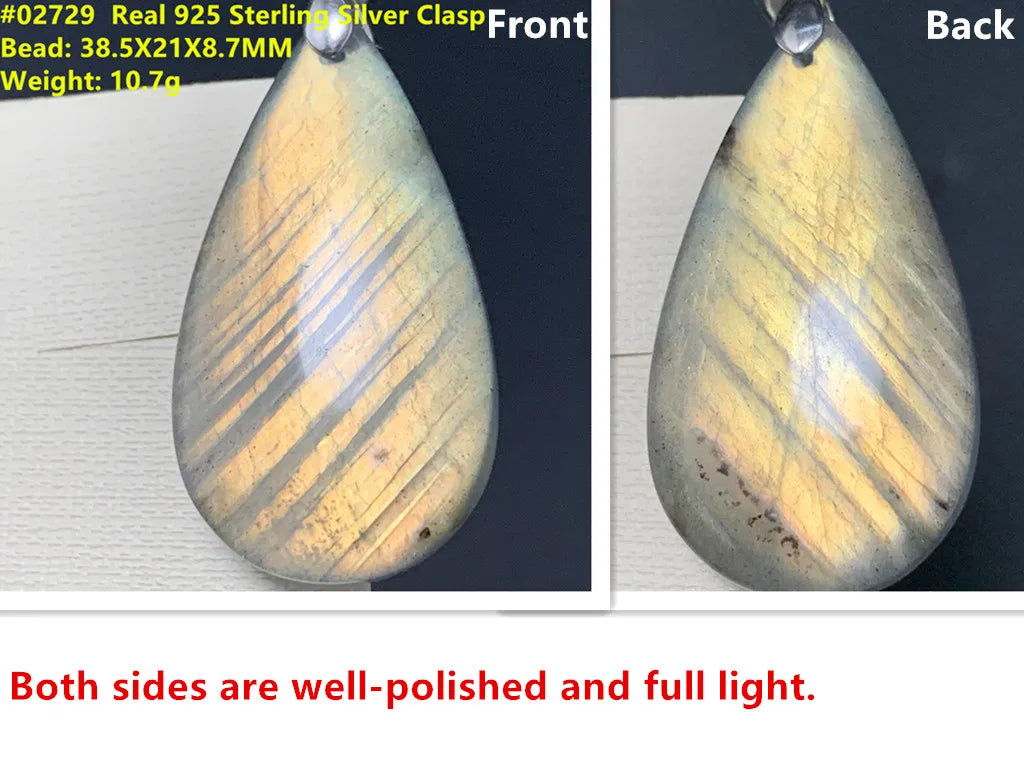 Rainbow Labradorite Pendants-ToShay.org