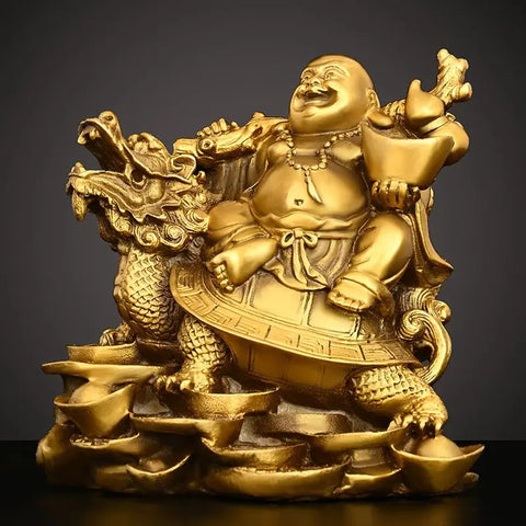 Maitreya Dragon Turtle Buddha-ToShay.org