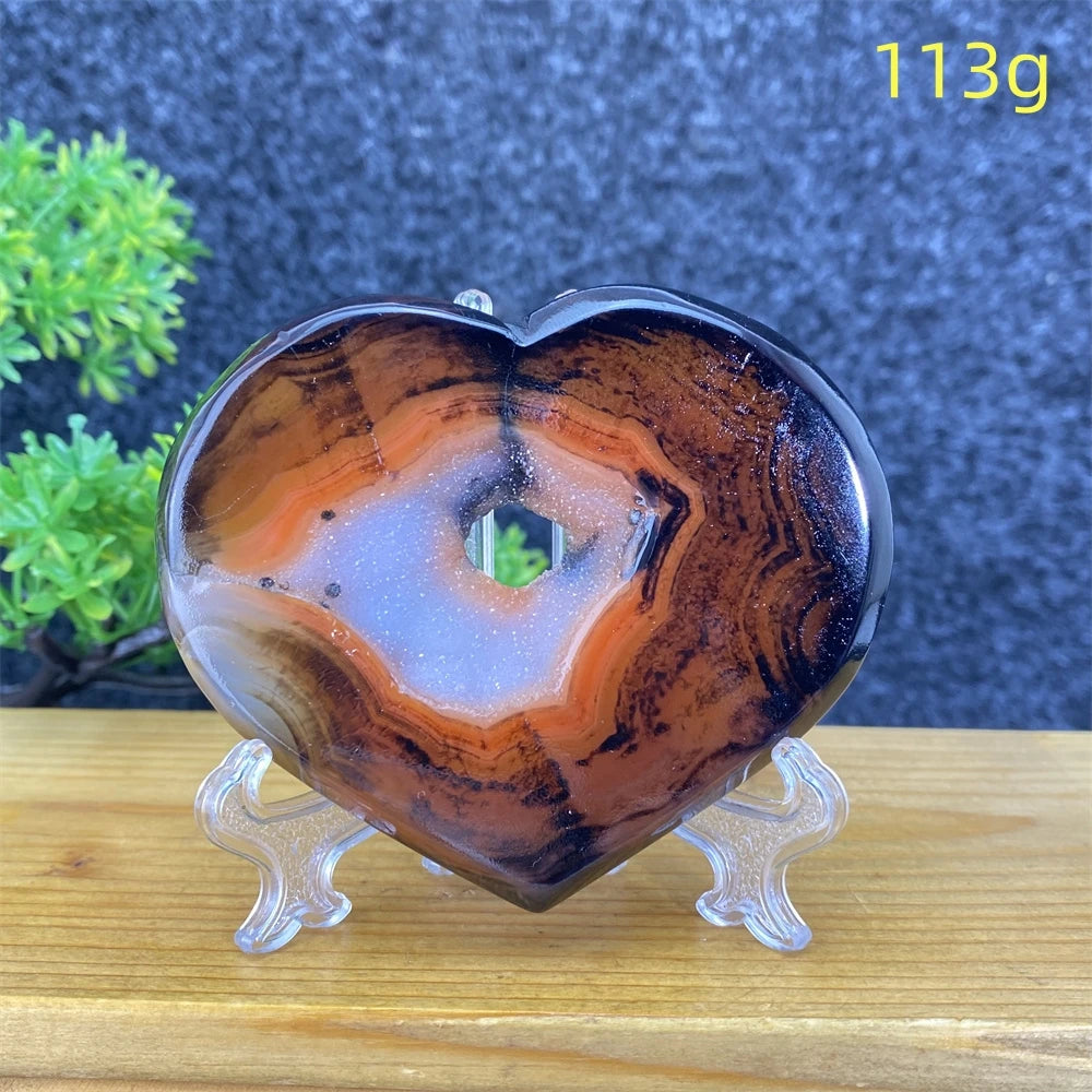 Black Agate Heart-ToShay.org