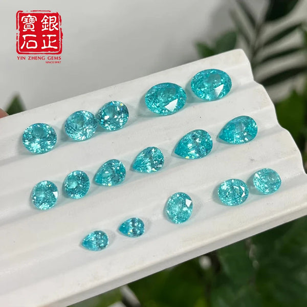 Blue Crushed Ice Paraiba-ToShay.org