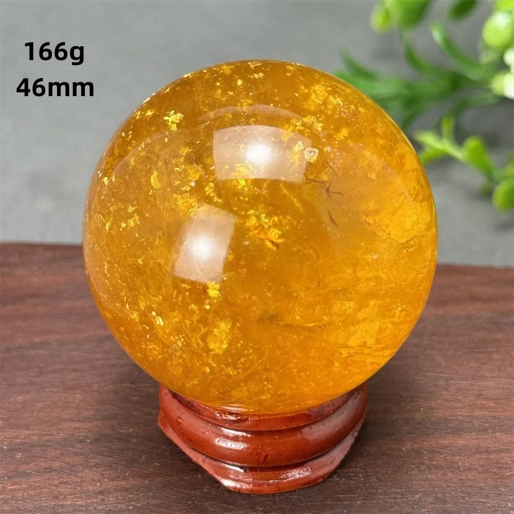 Gold Lepidolite Ball-ToShay.org
