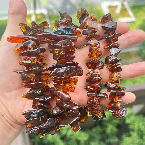 Yellow Amber Bracelet-ToShay.org