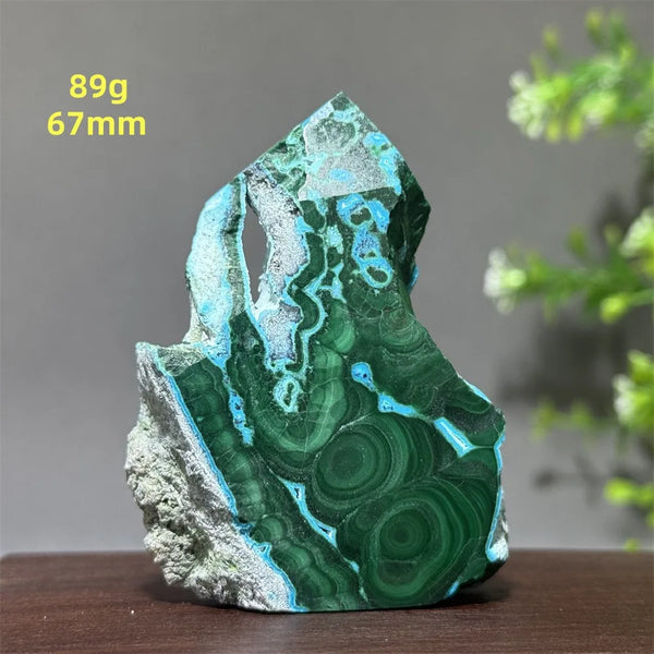 Blue Chrysocolla Tower-ToShay.org