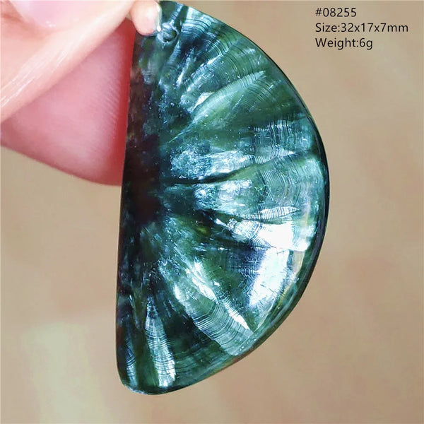 Green Seraphinite Pendant-ToShay.org