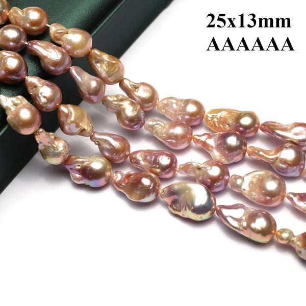 Gold Baroque Fishtail Pearl-ToShay.org