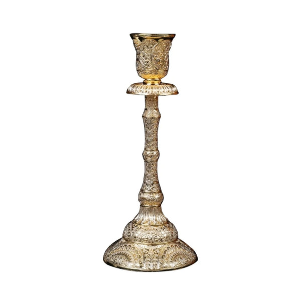 Gold Embossed Candelabras-ToShay.org