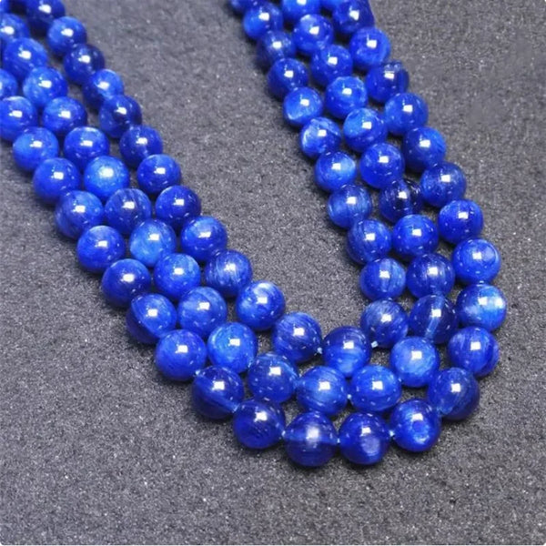 Blue Kyanite Bead Bracelet-ToShay.org
