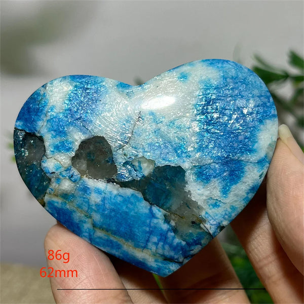 Blue Flash Moonstone Heart-ToShay.org