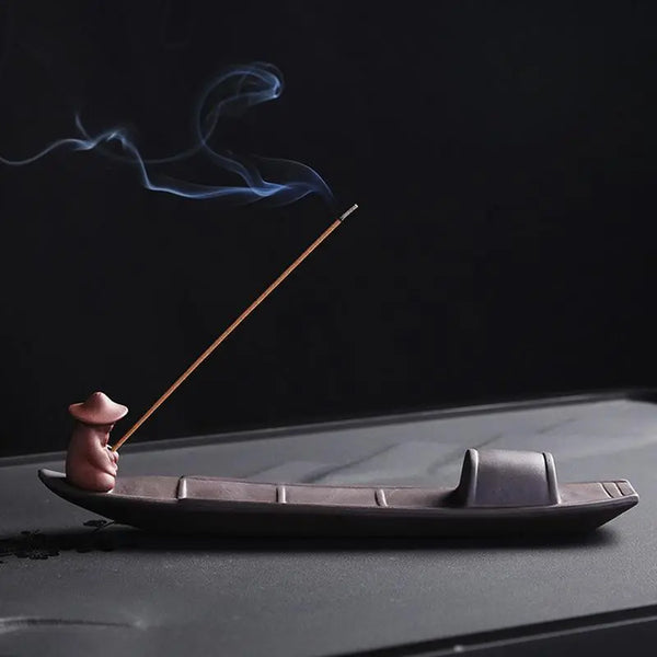 Fishing Boat Incense Holder-ToShay.org