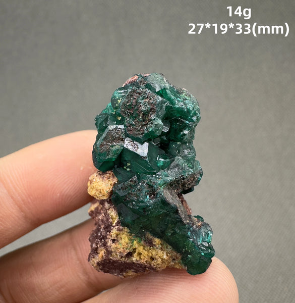 Green Dioptase Quartz-ToShay.org