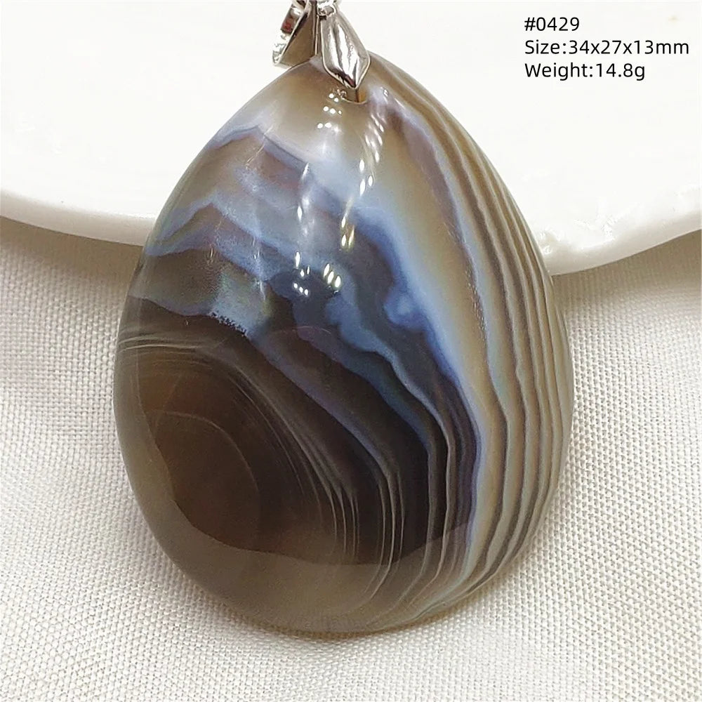 Black Red Agate Pendant-ToShay.org