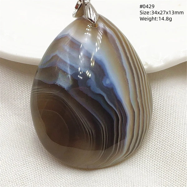 Black Red Agate Pendant-ToShay.org