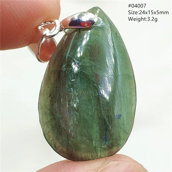 Green Blue Kyanite Pendant-ToShay.org