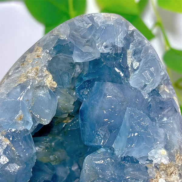 Blue Celestite Cluster-ToShay.org