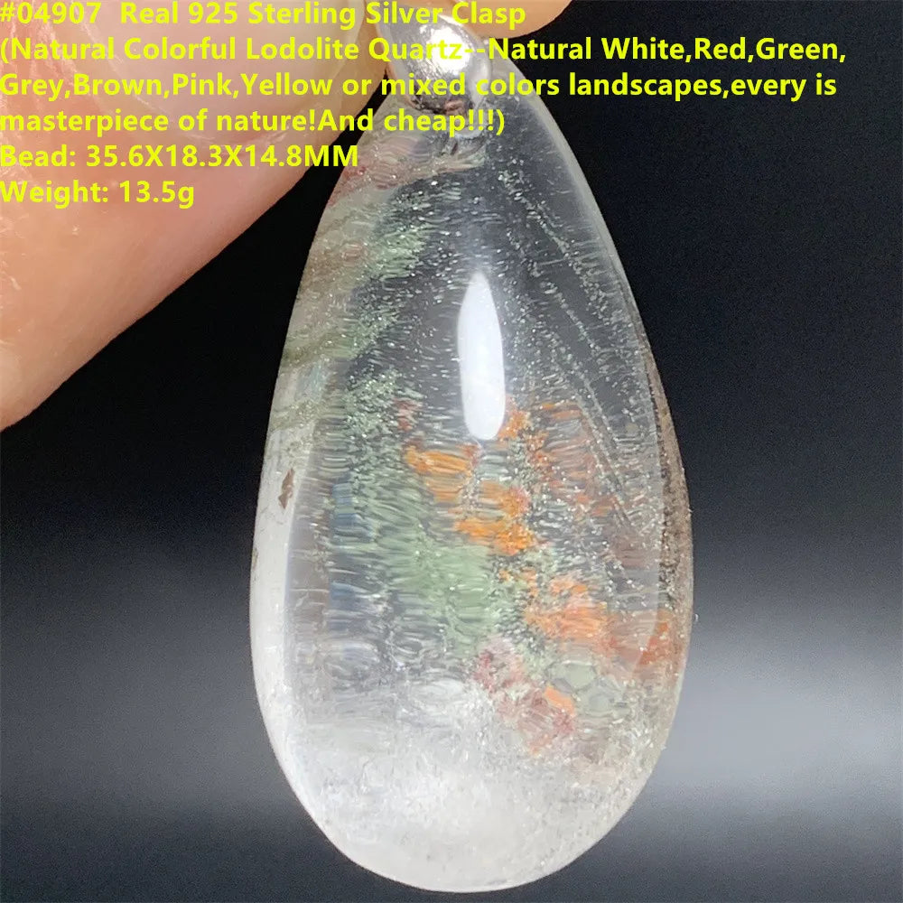 Black Rutilated Quartz Pendants-ToShay.org