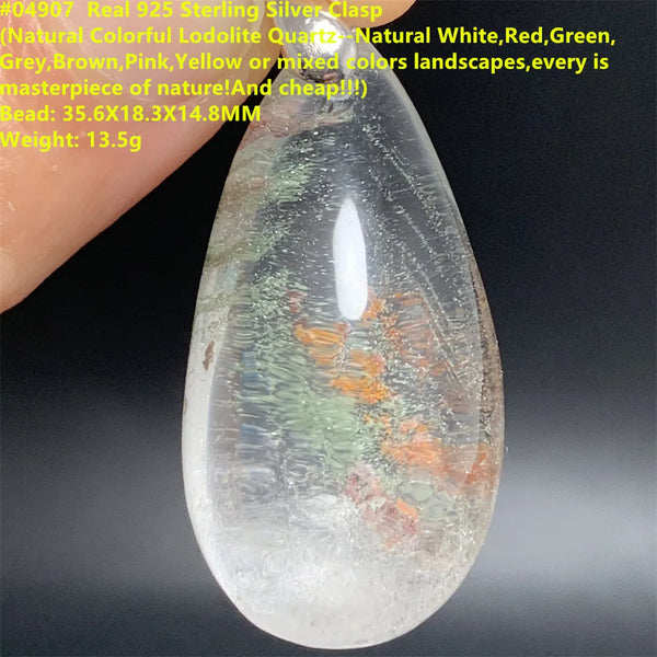 Black Rutilated Quartz Pendants-ToShay.org