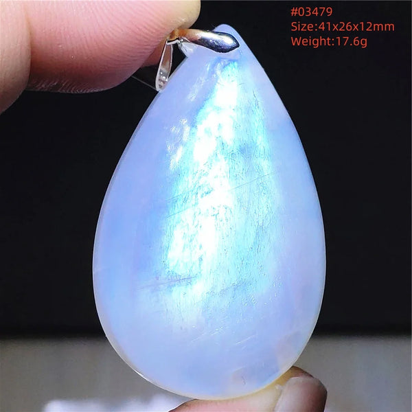 Blue Light Moonstone Pendant-ToShay.org
