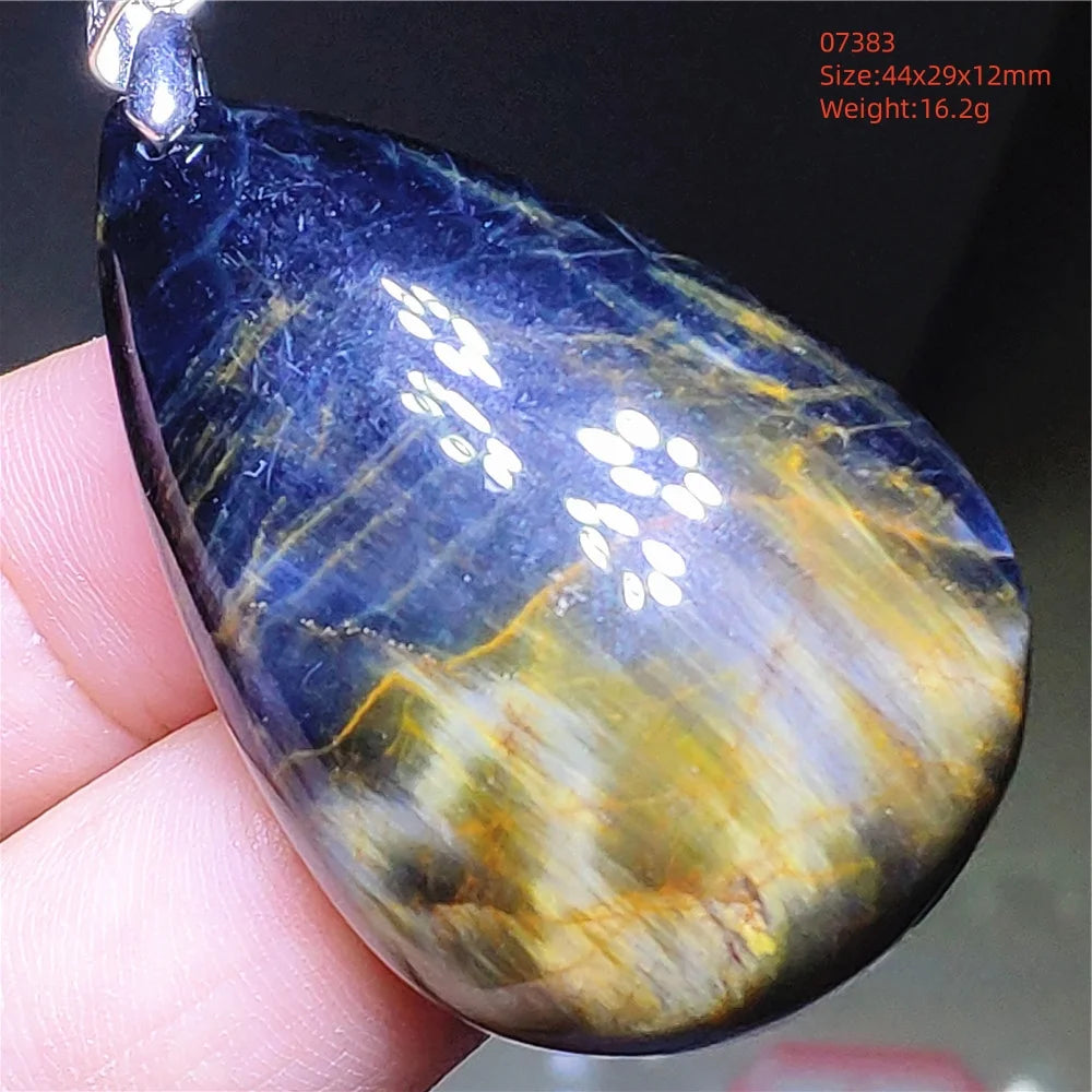 Blue Pietersite Pendant-ToShay.org