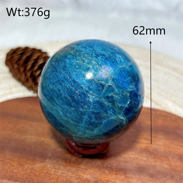 Blue Apatite Ball-ToShay.org