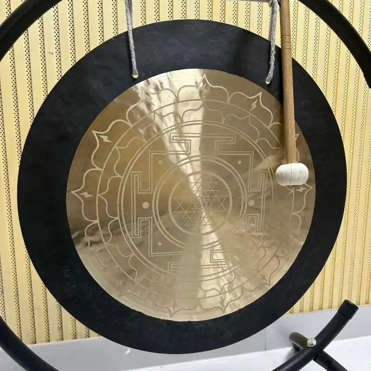 Bronze Sri Yantra Gong-ToShay.org