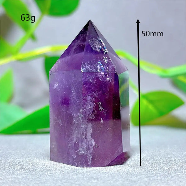 Purple Amethyst Wand Point-ToShay.org