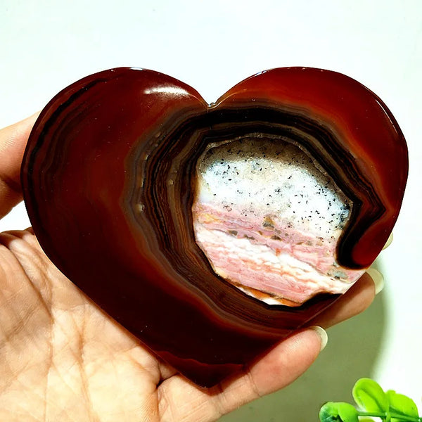 Red Agate Heart-ToShay.org