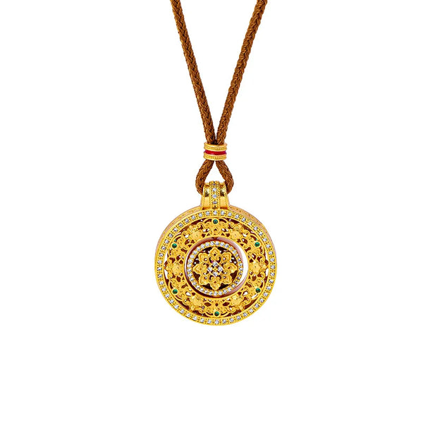 Gold Compass Pendant-ToShay.org