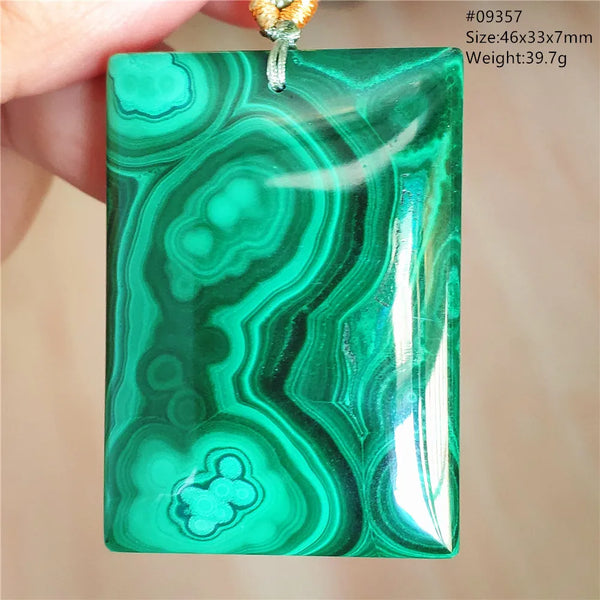 Green Malachite Pendant-ToShay.org