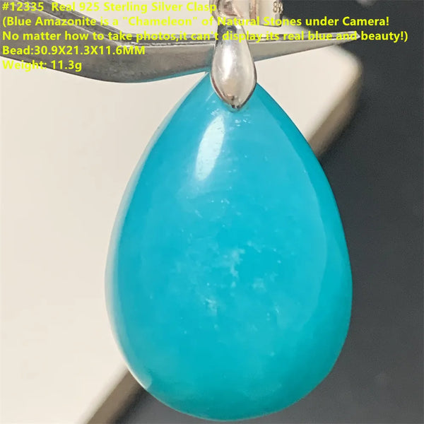 Blue Amazonite Pendants-ToShay.org