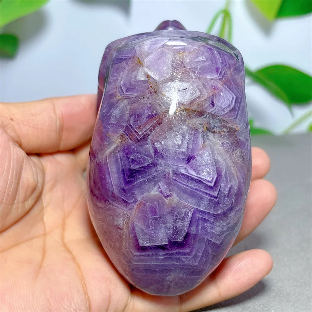 Dream Amethyst Skull Crystal Natural Stone Quartz Stone Minerals Home Decoration Reiki Gifts Energy Healing Spiritual Luck Love-ToShay.org