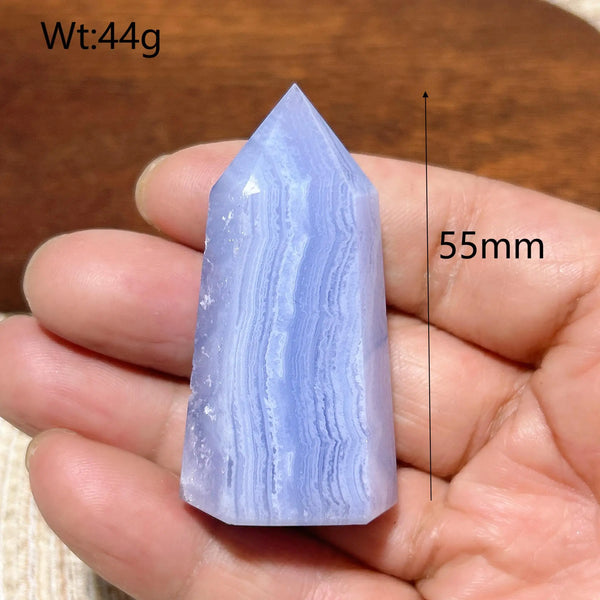 Blue Lace Agate Point-ToShay.org