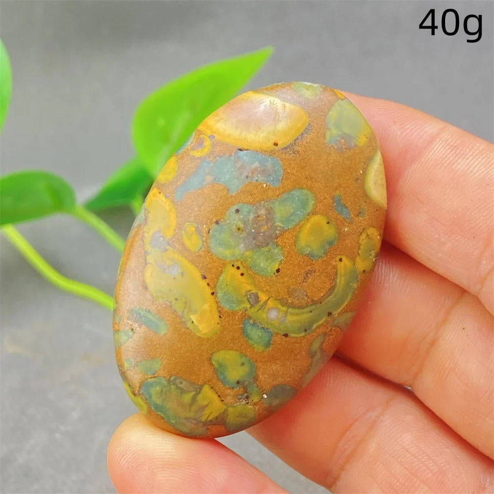 Green Rainforest Palm Stone-ToShay.org