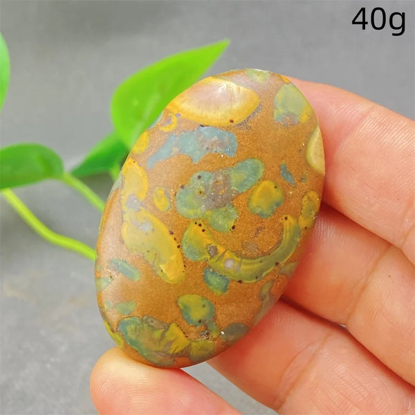 Green Rainforest Palm Stone-ToShay.org