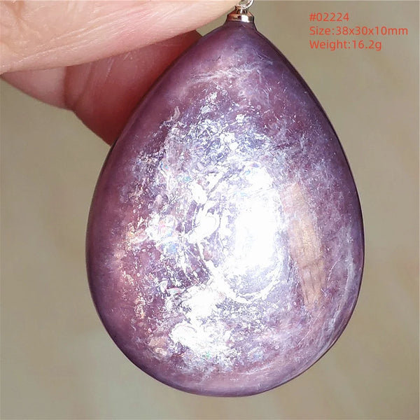 Purple Red Lepidolite Quartz-ToShay.org