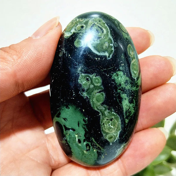 Green Peacocks Eye Stone-ToShay.org