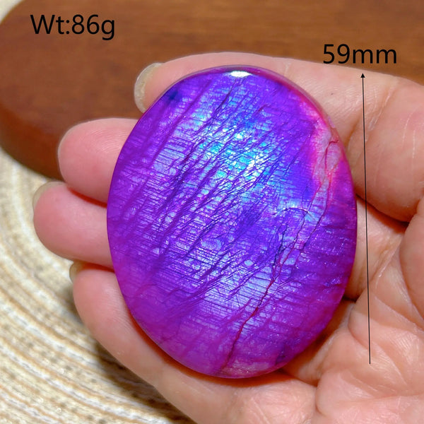 Violet Rainbow Moonstone-ToShay.org