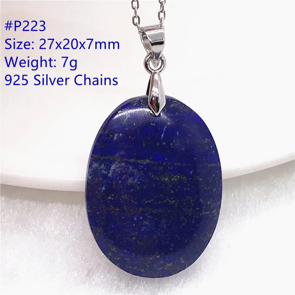 Blue Lapis Lazuli Pendant-ToShay.org