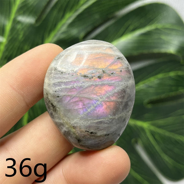 Purple Labradorite Palm Stone-ToShay.org