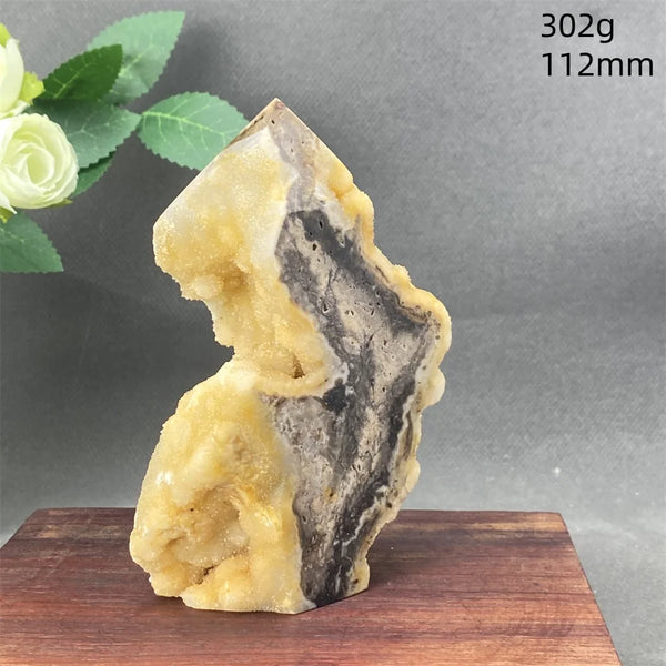 White Fluorite Cluster Point-ToShay.org