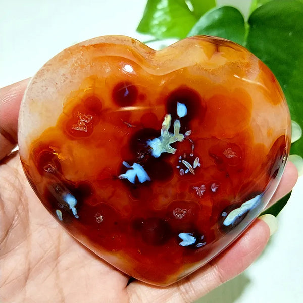 Red Agate Heart-ToShay.org