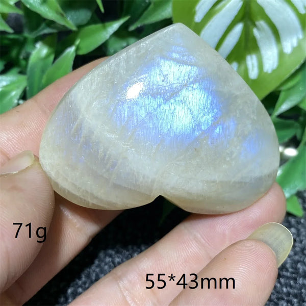 Blue Moonstone Heart-ToShay.org