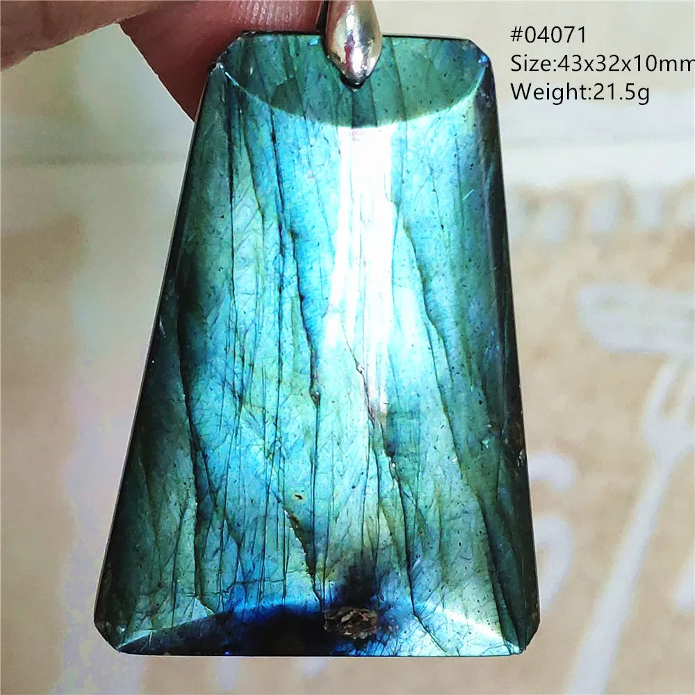 Blue Light Labradorite Pendant-ToShay.org