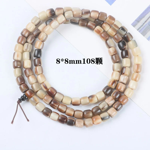 Brown Buffalo Horn Beads-ToShay.org