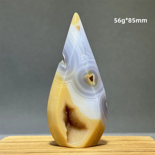 Yellow Agate Flame-ToShay.org
