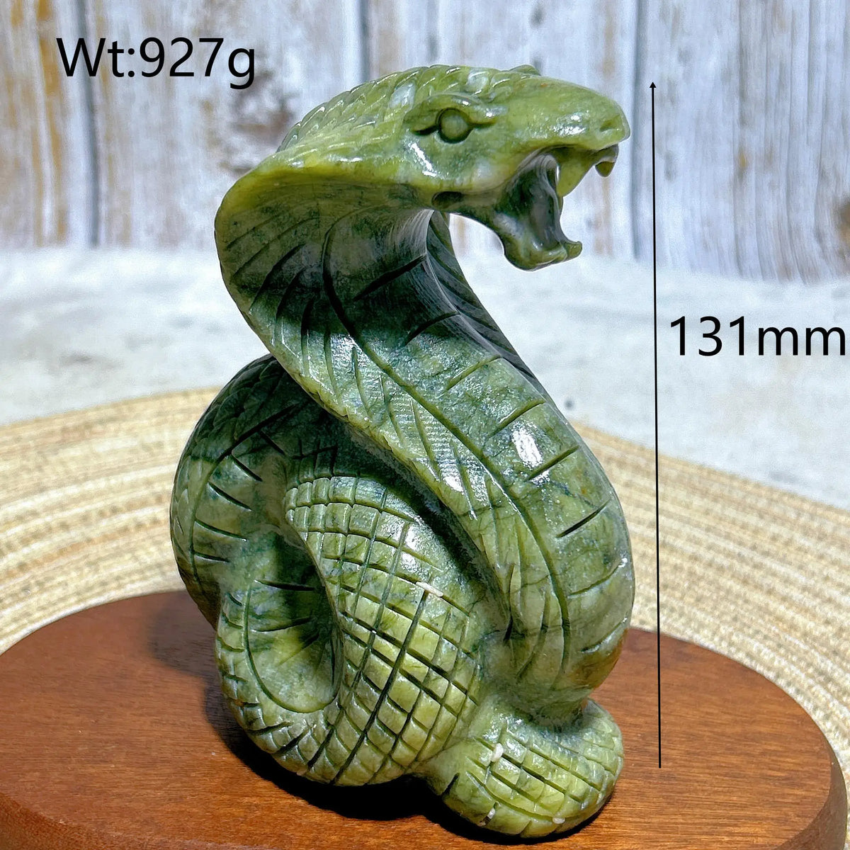 Green Jasper Cobra-ToShay.org