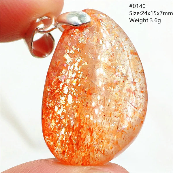 Orange Sunstone Pendant-ToShay.org