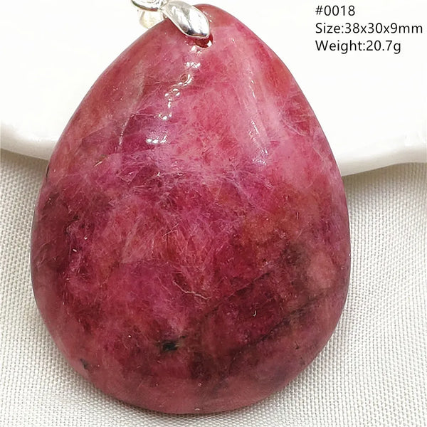 Red Rose Rhodonite Pendant-ToShay.org
