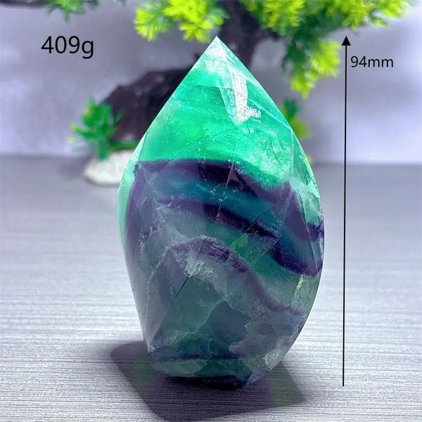 Rainbow Fluorite Flame-ToShay.org