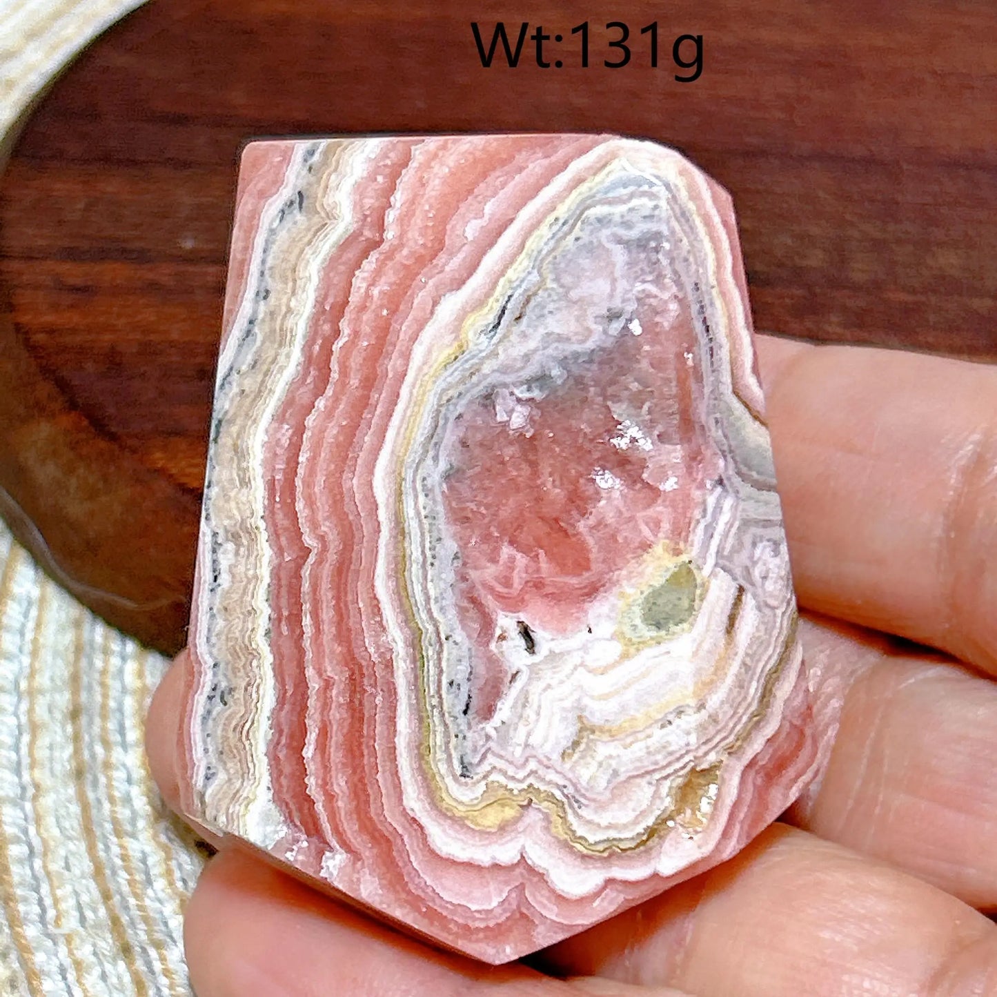 Pink Rhodochrosite Stone-ToShay.org