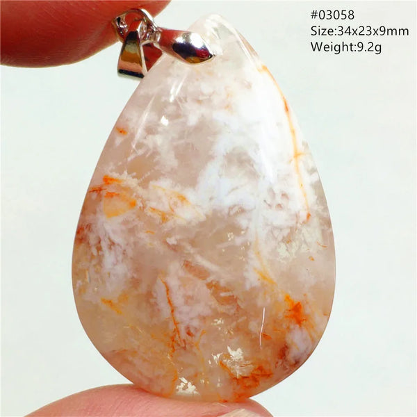 White Orange Phantom Pendant-ToShay.org